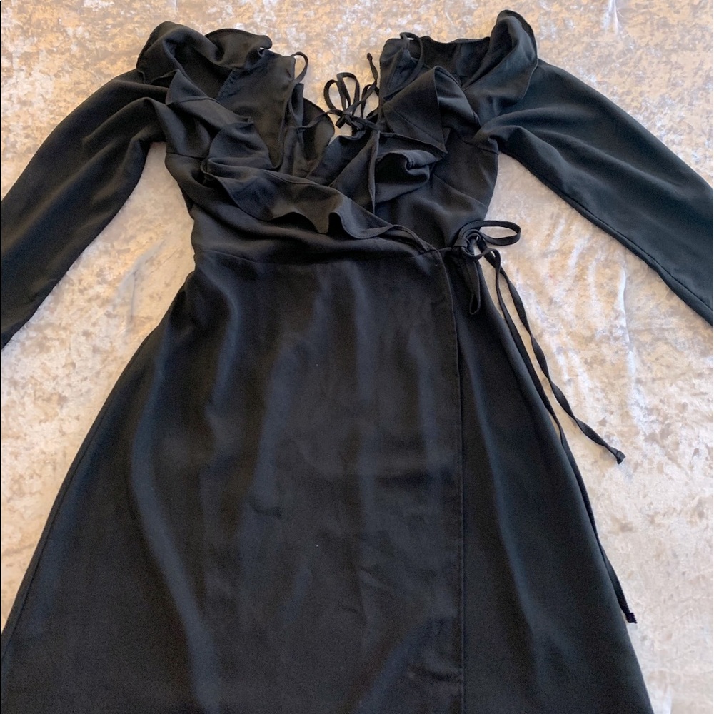 Topshop wrap around dress